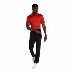 Calvin Klein Golf Gents Course Print Polo Shirt Cardinal Red -Cheap Footwear Store P CKMS22536CALVINKLEINSHIRTCARDINALREDGENTS 4 L