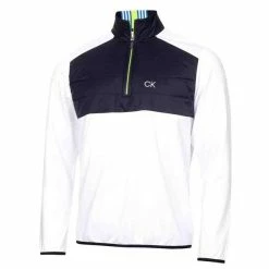 Calvin Klein Golf Gents Forest Lake ½ Zip Top White