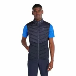 Calvin Klein Golf Gents 17 Mile Drive Hybrid Gilet Navy -Cheap Footwear Store P CKMS22542CALVINKLEINHYBRIDGILETNAVYGENTS 2 L