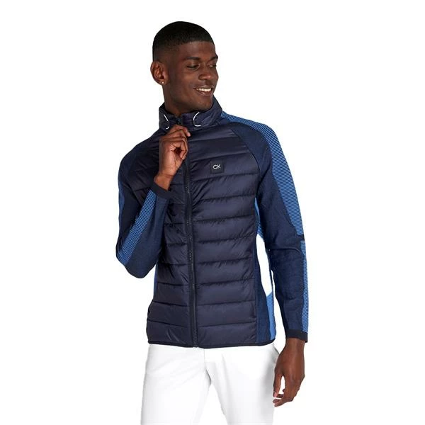 Calvin Klein Golf Gents Dynamo Tech Knit Jacket Navy Ocean 5 Calvin Klein Golf Gents Dynamo Tech Knit Jacket Navy Ocean - Image 3