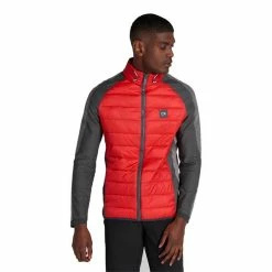 Calvin Klein Golf Gents Dynamo Tech Knit Jacket Urban Cardinal Red -Cheap Footwear Store P CKMS22543CALVINKLEINJACKETURBANCARDINALREDGENTS 2 L
