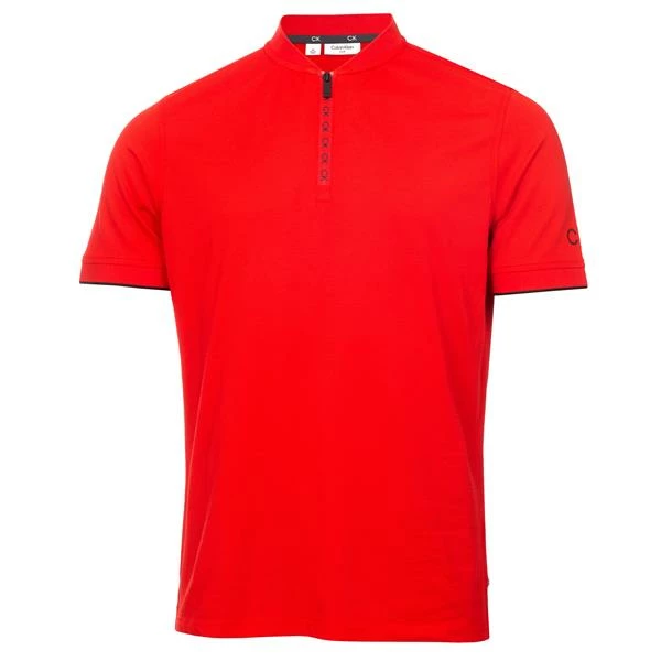 Calvin Klein Golf Gents Del Monte Polo Shirt Cardinal Red 3 Calvin Klein Golf Gents Del Monte Polo Shirt Cardinal Red