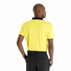 Calvin Klein Golf Gents Blackwater Polo Shirt Acid Yellow -Cheap Footwear Store P CKMS23746CALVINKLEINSHIRTACIDYELLOWGENTS 3 L