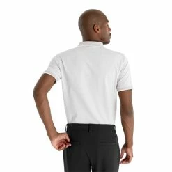 Calvin Klein Golf Gents Sudbury Polo Shirt Pale Silver Marl -Cheap Footwear Store P CKMS23748CALVINKLEINPALESILVERMARLGENTS 3 L