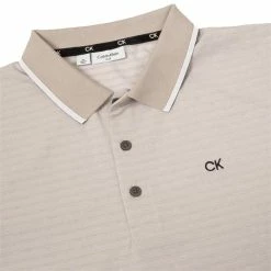 Calvin Klein Golf Gents Sudbury Polo Shirt Pale Silver Marl -Cheap Footwear Store P CKMS23748CALVINKLEINPALESILVERMARLGENTS 5 L