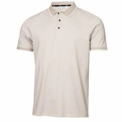 Calvin Klein Golf Gents Sudbury Polo Shirt Pale Silver Marl
