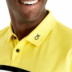 Calvin Klein Golf Gents Parker Polo Shirt Acid Yellow -Cheap Footwear Store P CKMS23752CALVINKLEINSHIRTACIDYELLOWGENTS 5 L