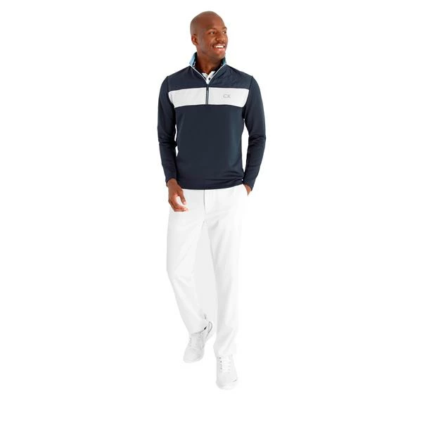 Calvin Klein Golf Gents Danvers ¼ Zip Top Navy 7 Calvin Klein Golf Gents Danvers ¼ Zip Top Navy - Image 5