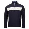 Calvin Klein Golf Gents Danvers ¼ Zip Top Navy -Cheap Footwear Store P CKMS23757CALVINKLEINTOPNAVYGENTS L