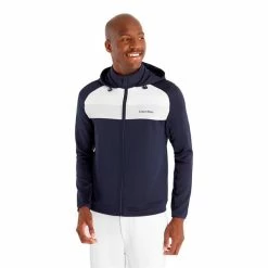 Calvin Klein Golf Gents Fracture Hooded Full Zip Navy 10 Calvin Klein Golf Gents Fracture Hooded Full Zip Navy -Cheap Footwear Store P CKMS23758CALVINKLEINHOODIENAVYGENTS 2 L