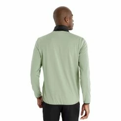 Calvin Klein Golf Gents Malden ¼ Zip Camo Green -Cheap Footwear Store P CKMS23759CALVINKLEINTOPCAMOGREENGENTS 3 L