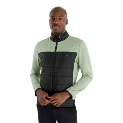 Calvin Klein Golf Gents Malden Hybrid Jacket Camo Green -Cheap Footwear Store P CKMS23761CALVINKLEINJACKETCAMOGREENGENTS 2 L