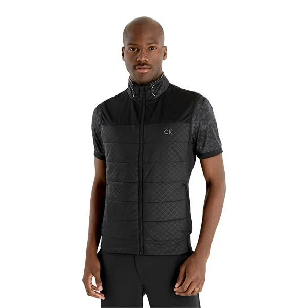 Calvin Klein Golf Gents Malden Hybrid Gilet Black 5 Calvin Klein Golf Gents Malden Hybrid Gilet Black - Image 3