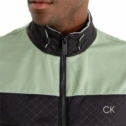 Calvin Klein Golf Gents Malden Hybrid Gilet Camo Green -Cheap Footwear Store P CKMS23762CALVINKLEINGILETCAMOGREENGENTS 5 L
