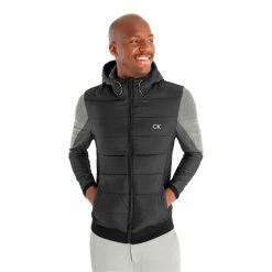 Calvin Klein Golf Gents Dynamo Hooded Jacket Black -Cheap Footwear Store P CKMS23763CALVINKLEINJACKETBLACKGENTS 2 L