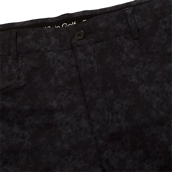 Calvin Klein Golf Gents Printed Genius 4-Way Stretch Shorts Black 5 Calvin Klein Golf Gents Printed Genius 4-Way Stretch Shorts Black - Image 3