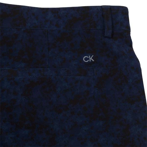 Calvin Klein Golf Gents Printed Genius 4-Way Stretch Shorts Navy 7 Calvin Klein Golf Gents Printed Genius 4-Way Stretch Shorts Navy - Image 5