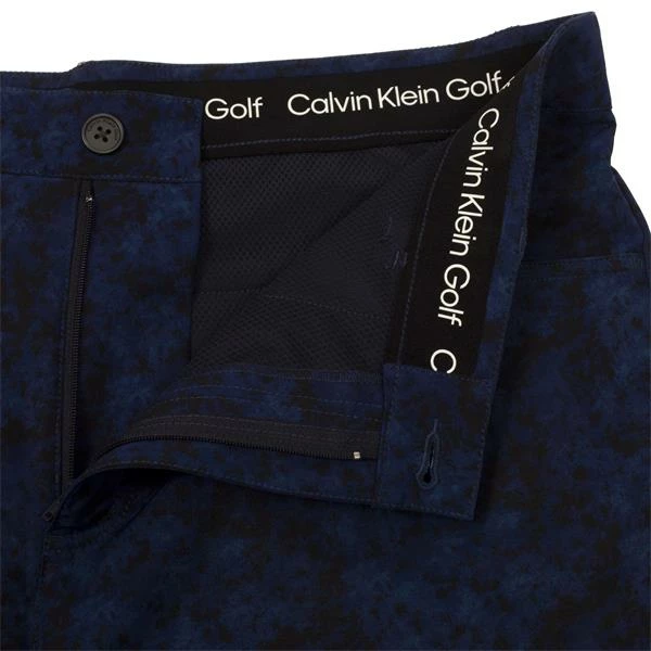 Calvin Klein Golf Gents Printed Genius 4-Way Stretch Shorts Navy 8 Calvin Klein Golf Gents Printed Genius 4-Way Stretch Shorts Navy - Image 6