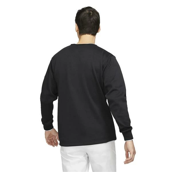 Nike Gents Dri-Fit Crew Top Black (010) 4 Nike Gents Dri-Fit Crew Top Black (010) - Image 2