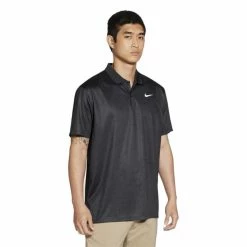 Nike Gents Dri-Fit Victory Printed Polo Dark Smoke (070)