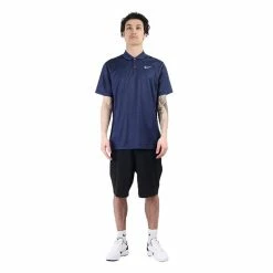 Nike Gents Dri-Fit Victory Printed Polo Shirt Navy (410) -Cheap Footwear Store P CU9841NIKESHIRTNAVY410GENTS 2 L