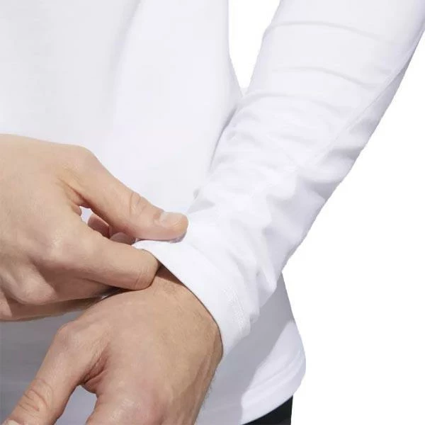 ADIDAS Gents Climawarm Crew Baselayer White 5 ADIDAS Gents Climawarm Crew Baselayer White - Image 3