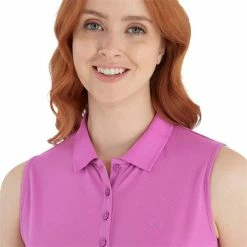 Calvin Klein Golf Ladies Sleeveless Performance Cotton Pique Polo Shirt Orchid 13 Calvin Klein Golf Ladies Sleeveless Performance Cotton Pique Polo Shirt Orchid -Cheap Footwear Store P D9651CALVINKLEINSHIRTORCHIDLADIES 5 L