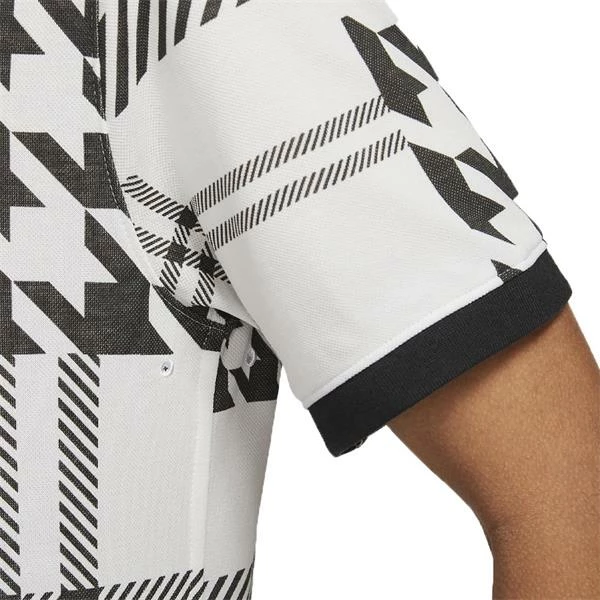 Gents The Nike Polo Shirt Slim Fit Plaid White (100) 7 Gents The Nike Polo Shirt Slim Fit Plaid White (100) - Image 5