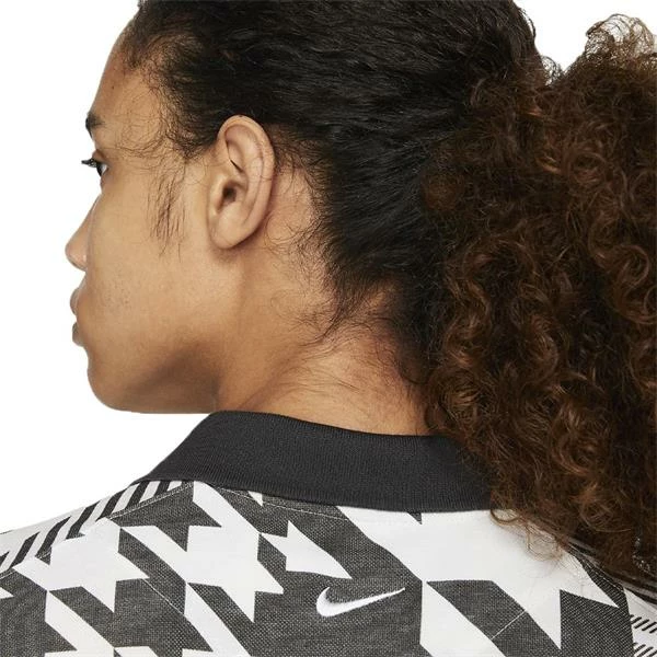 Gents The Nike Polo Shirt Slim Fit Plaid White (100) 8 Gents The Nike Polo Shirt Slim Fit Plaid White (100) - Image 6