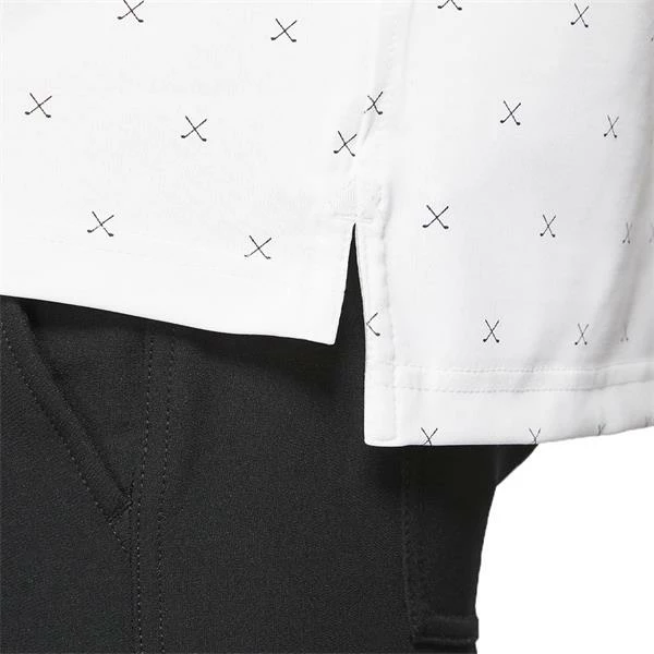 Nike Gents Dri-Fit Player Printed Polo Shirt White (100) 7 Nike Gents Dri-Fit Player Printed Polo Shirt White (100) - Image 5