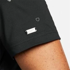 Nike Gents Dri-FIT Player Heritage Polo Shirt Black (010) -Cheap Footwear Store P DH0645NIKESHIRTBLACK010GENTS 4 L