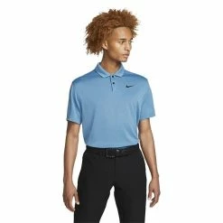 Nike Gents Dri-FIT Vapor Texture Polo Shirt Dutch Blue (469)