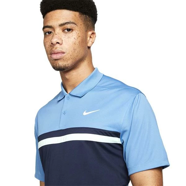 Nike Gents Dri-FIT Victory CB Polo Shirt Blue (469) 5 Nike Gents Dri-FIT Victory CB Polo Shirt Blue (469) - Image 3