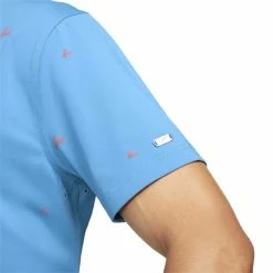 Nike Gents Dri-FIT Player Print Polo Shirt Blue (469) -Cheap Footwear Store P DH0945NIKESHIRTBLUE469GENTS 3 L