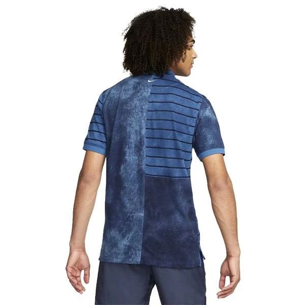 Gents The Nike Polo Shirt Dark Marina Blue (407) 4 Gents The Nike Polo Shirt Dark Marina Blue (407) - Image 2