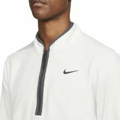 Nike Gents Dri-FIT Victory Heather ½ Zip Top Photon Dust (025) -Cheap Footwear Store P DH1261NIKETOPPHOTONDUST025GENTS 3 L