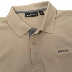 DKNY Gents Bronx Pique Polo Shirt Sand -Cheap Footwear Store P DKG0008DKNYGENTSBRONXPIQUEPOLOSAND 4 L