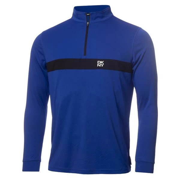 DKNY Gents Tournament ¼ Zip Top Cobalt 3 DKNY Gents Tournament ¼ Zip Top Cobalt