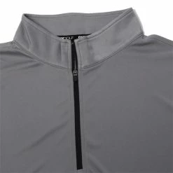 DKNY Gents Tournament ¼ Zip Top Silver -Cheap Footwear Store P DKG0011DKNYGENTSTOURNAMENTZIPTOPSILVER 4 L