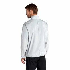 DKNY Gents Full Zip Windbreaker Silver -Cheap Footwear Store P DKG0014DKNYWINDBREAKERSILVERGENTS 3 L