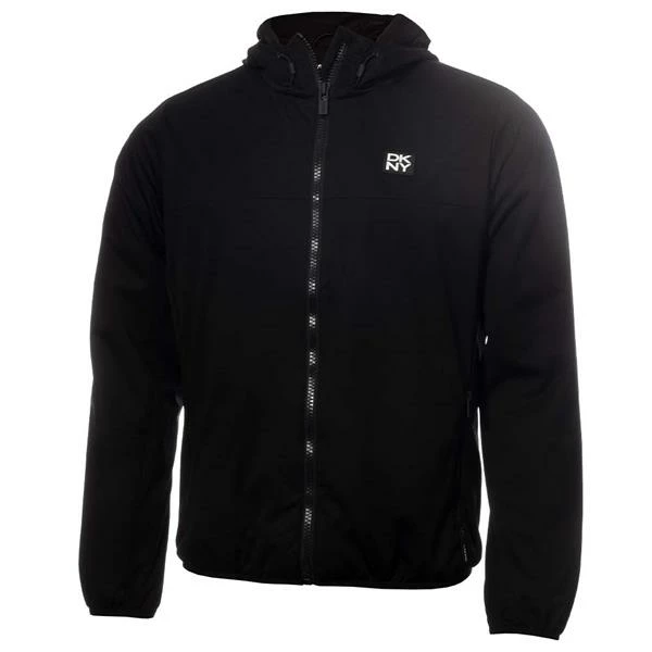 DKNY Gents Downpour Full Zip Jacket Black 3 DKNY Gents Downpour Full Zip Jacket Black