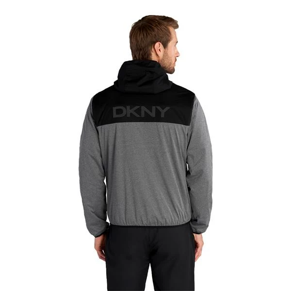 DKNY Gents Downpour Full Zip Jacket Grey - Black 6 DKNY Gents Downpour Full Zip Jacket Grey - Black - Image 4