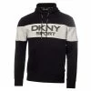 DKNY Gents South Street Colour Block Hoodie Black