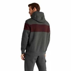 DKNY Gents South Street Colour Block Hoodie Charcoal Marl -Cheap Footwear Store P DKS0013DKNYHOODIECHARCOALMARLGENTS 3 L