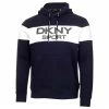 DKNY Gents South Street Colour Block Hoodie Navy