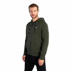 DKNY Gents South Street Full Zip Hoodie Army Green -Cheap Footwear Store P DKS0014DKNYHOODIEARMYGREENGENTS 3 L