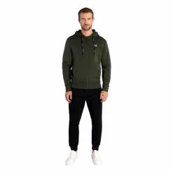 DKNY Gents South Street Full Zip Hoodie Army Green -Cheap Footwear Store P DKS0014DKNYHOODIEARMYGREENGENTS 5 L
