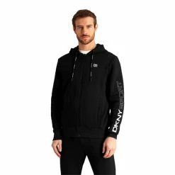 DKNY Gents South Street Full Zip Hoodie Black 10 DKNY Gents South Street Full Zip Hoodie Black -Cheap Footwear Store P DKS0014DKNYHOODIEBLACKGENTS 2 L