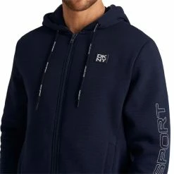 DKNY Gents South Street Full Zip Hoodie Navy -Cheap Footwear Store P DKS0014DKNYHOODIENAVYGENTS 5 L