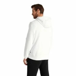 DKNY Gents South Street Full Zip Hoodie White -Cheap Footwear Store P DKS0014DKNYHOODIEWHITEGENTS 4 L